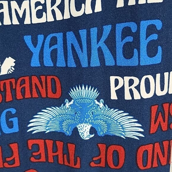 NEW LuLaRoe PATRIOTIC Song Lyrics One Size (2-10) Butter Soft Legging American - Picture 3 of 10